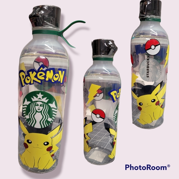 Pokémon Reusable Starbucks Water Bottle - Picture 1 of 1